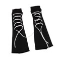 thumbnail image 4 of Calcetines holgados para muñecas en miniatura 1/6, fácil instalación, versátil decoración de juguetes, elegante para cosplay, regalo para muñecas de Blanco y negro, 4 of 8