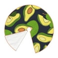 thumbnail image 3 of Kll Fresh Avocado Christmas Tree Skirt ,Party Decorations Farmhouse For Christmas Decorations Holiday Party, 3 of 8