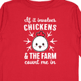 thumbnail image 4 of Inktastic If It Involves Chickens & The Farm Count me in Boys or Girls Long Sleeve Toddler T-Shirt, 4 of 5