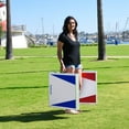 thumbnail image 4 of GoSports CornHole PRO Regulation Size Bean Bag Toss Game Set, Superior Aluminum Frame, Red and Blue Design, 4 of 6