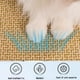 thumbnail image 4 of Cama para perros con autoenfriamiento para mascotas de verano, sofá cama duradero para perros y gatos, cama de ratán fresca y acogedora para cachorros y gatos con base antideslizante, 4 of 5