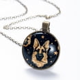 thumbnail image 6 of Sheepdog Necklace Personalized Custom Photo Round Pendant Adjustable Stainless Steel Necklaces with Gift Box for Men Women Mothers Valentine's Jewelry Gift, 6 of 6