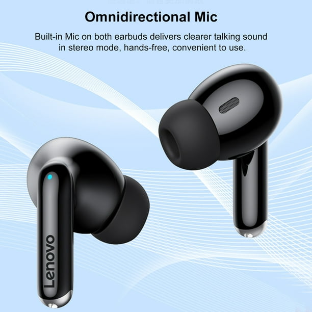 Lenovo XT88 BT5.3 True Wireless Headphones with Mic Earphone Sports Headset  In-ear Earbuds Touch Control with Charging Case 