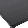 thumbnail image 3 of Duhome Dining Table Kitchen Dining Table Solid Wood Rectangular Table for Kitchen Dining Room Livingroom Restaurant, Black, 3 of 9