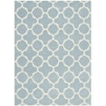 thumbnail image 6 of SAFAVIEH Chatham CHT717B Handmade Blue / Ivory Rug, 6 of 7