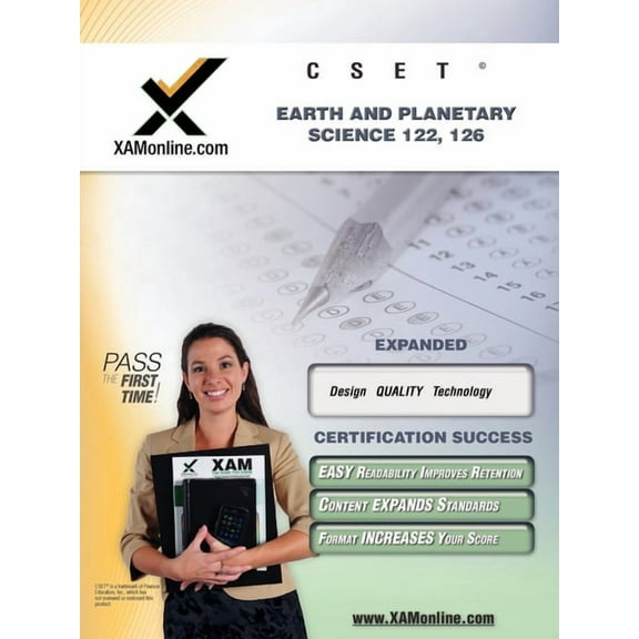 XAM CSET: Cset Earth and Planetary Science 122, 126 Teacher Certification Test Prep Study Guide (Paperback)