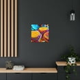 thumbnail image 5 of Bongos in Pointillism - Canvas, 5 of 10
