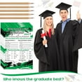 thumbnail image 3 of 50 Pcs Graduation Party Decorations 2022 Who Knows The Graduate Best Game Cards Congrats Grad Graduation Party Decor Par, 3 of 7