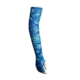 thumbnail image 3 of Mangas de brazo unisex Yuarrent de seda de hielo para sol Camuflaje azul, 3 of 6