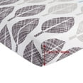 thumbnail image 2 of Marina Decoration Ultra Soft Silky Deep Pocket Rich Printed Bedding Rayon from Bamboo All Season Sheet Set with Pillowcases, Modern Colorful Leaves Pattern, 2 of 7