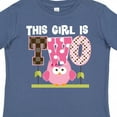 thumbnail image 4 of Inktastic 2nd Birthday Cute Owl 2 Year Old Girls Toddler T-Shirt, 4 of 5