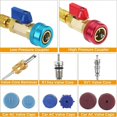 thumbnail image 4 of R134a Ac Valve Core Remover & Installer Kit, Air Conditioning Tool, HVAC System Repair, Refrigerant Service, Automotive A/C Maintenance, Removal Installation Replacement Set, 4 of 7