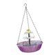 thumbnail image 5 of Baño solar para pájaros con fuente, colgante , comedero para colibríes de exterior con para jardín., 5 of 8