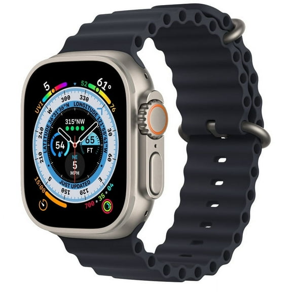 Restored Apple Watch Ultra (GPS Cellular, 49mm) - Titanium Case Starlight Loop -(Refurbished)
