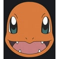 thumbnail image 2 of Junior's Pokemon Charmander Smile Crop Graphic Tee Black 2X Large, 2 of 4