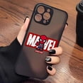 thumbnail image 3 of Funda para iPhone Apple 14 13 11 12 MINI Pro XS Max XR X 7 SE 2022 2020 6 6S Plus, carcasa con dibujos animados de Los vengadores de Marvel, 3 of 5
