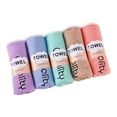 thumbnail image 2 of 5 PC Super Absorbent Hair Towel for Adults,Quick Dry Microfiber Towel,Salon Quality Hair Wrap,Thickened Soft Bath Towel for Women Men,High Durability Fast Drying Hair Towels for Long Thick Curly Hair, 2 of 3