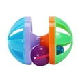 thumbnail image 2 of Visland Cat Toy Ball with Bell, Pet Toy Cat Bell Ball Cat Toy with Bell Cat Jingle Balls for Cats Kitten, Cat Toys Jingle Balls Pounce Chase Rattle Ball Toys Random Color, 2 of 7