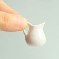 thumbnail image 4 of 2pcs Miniature Porcelain Sauce Jug Mini White Milk Jug Mini Kitchen Accessories, 4 of 8