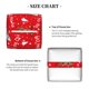 thumbnail image 5 of Fotbe Christmas Deer 1 Porta Pañuelos Decorativo de Cuero, Caja Cuadrada Moderna para Pañuelos Faciales, Organizador y Dispensador 5x5x5'', 5 of 7