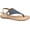 Navy, variant on White Mountain Womens London Faux-Leather Thong Flat Sandals