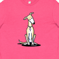 thumbnail image 4 of Inktastic Curious Greyhound Youth T-Shirt, 4 of 5