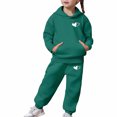 thumbnail image 5 of MEZZALL Outfit Sets Kids Fashion Cozy Long Sleeve Hoodie Sweatshirt And Matching Pants Girls Playful Printed Leisure Comfort Clothes Sets, 5 of 6