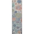 thumbnail image 2 of Addison Rugs Mayfield Premium Machine Washable Transitional Geometric Denim Runner Rug, 2'3" x 7'6", 2 of 6
