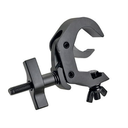 Aluminum Self-Locking M10 Clamp with Big Wing Knob for 2"" Truss Tube Capacity 330 lbs. Black Finish