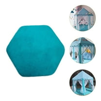 FENGGUIQU Hexagon Tumbling Mat Plush Rug For Playroom 1Set