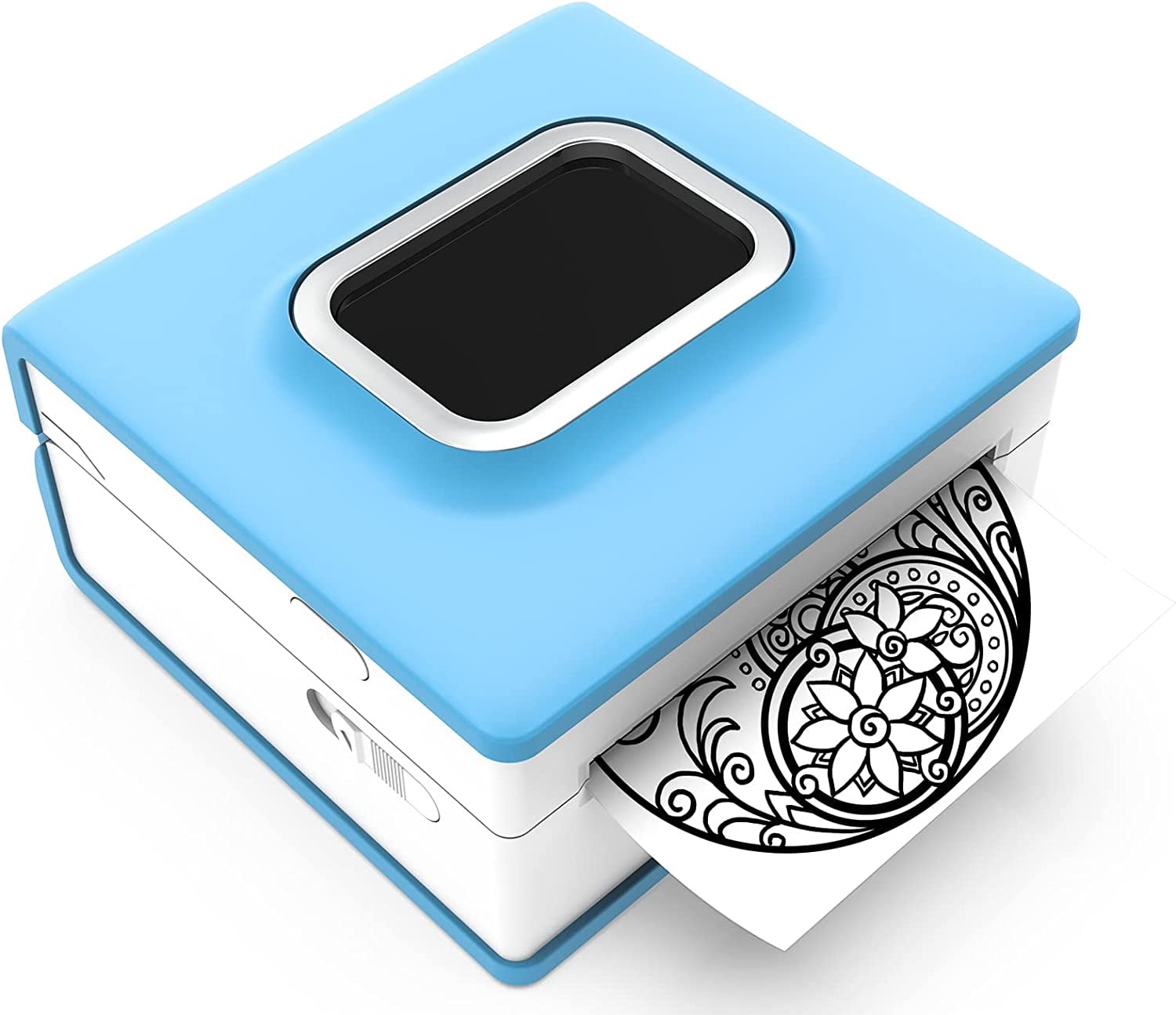 Portable Mini Sticker Printer, M02D Portable Wireless Printer with 1