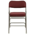 thumbnail image 5 of Flash Furniture Hercules Adult Triple Braced & Double Hinged Folding Chairs, Set of 2, Burgundy, 5 of 15