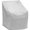 Grey, variant on HQREA Waterproof Patio Chair Furniture Covers Outdoor Seat Covers All Weather Protection