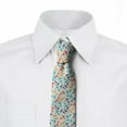 thumbnail image 2 of Anchor Necktie, Anchor Shape in Lines, Dress Tie, 3.7", Beige Multicolor, by Ambesonne, 2 of 3