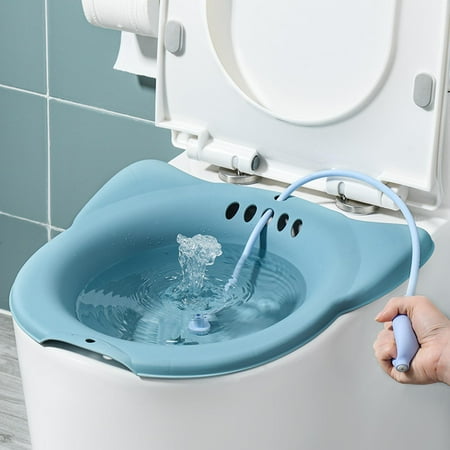 Sitz Bath Toilet Seat Commode Chair for Perineal Soaking Perineum ...