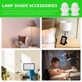 thumbnail image 5 of CIMAXIC 2Pcs Table Light Finial Decor Simple Lampshade Holder Knob Chic Light Accessory,1.38"X1.02"X1.02", 5 of 5