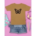 thumbnail image 3 of Monarch Butterfly Handdrawn T-Shirt Juniors -Image by Shutterstock,  x-Large, 3 of 4