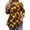 Yellow, variant on Cilsoka Fashion Blouses for Women Dressy, 3/4 Sleeve Tops for Women Crew Neck Casual Petite Shirts Three Quarter Sleeve Spring Tee, Graphic Trendy Tees
