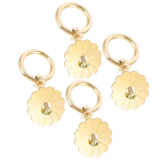unbranded 4Ud Manijas De Dorado Para Armarios Y Cajones Estilo Moderno Fácil Instalación