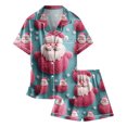 thumbnail image 3 of WEAIXIMIUNG Pajamas For Children Shirt And Pant Matching Set Sleepwear Set With Pockets For Christmas 10-11 Years, 3 of 4