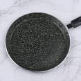 thumbnail image 3 of Eco-Friendly 8-Inch Aluminum Alloy Frying Pan with Non-Stick Surface - Induction Cooktop Compatible, Even Heat Distribution, Ideal for Home Use, Perfect for Making Pancakes and Crepes, New Gold Model, 3 of 5