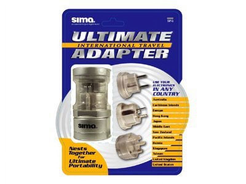 Sima® Sip-3 Sip-3 International Compact Travel Plug Set - image 2 of 2