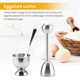 thumbnail image 4 of Egg Cracker Topper Set – Soft Hard Boiled Eggs Separator Tool – Include Spoons and Cups-Shell Remove, 4 of 5