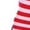 Red and white stripe, variant on ZPAQI Cute Strawberry Bows Thigh High Socks for Women Stretch Striped Long Stockings