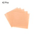 thumbnail image 3 of Soft Felt Sheets Fabric Craft Sheets Beige 4 Inch x 4 Inch 42 Pcs, 3 of 7