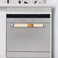 thumbnail image 4 of NETILGEN Thanksgiving Day Decor Refrigerator Door Handle Covers 2 Pcs Set, Kitchen Appliance Decorative Mat for Fridge Dishwashers Microwave Fall Pumpkins Print, 4 of 6
