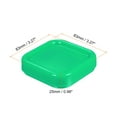 thumbnail image 2 of Uxcell Magnetic Pin Cushion Square Sewing Pin Holder Storage Case Tool, Green, 2 of 5