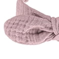 thumbnail image 3 of hengsof Solid Color Elastic Soft Headband for Baby Girls Cotton Bunny Ear Headband Suitable for Newborns Infants Cute Bow Baby Hair Accessory, 3 of 5