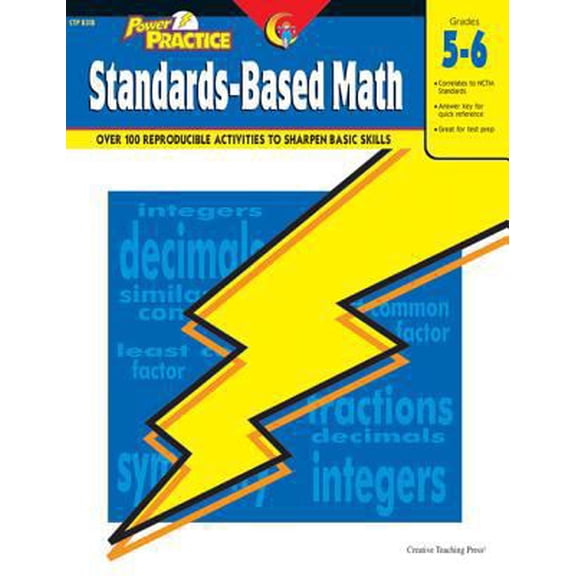 Pre-Owned Power Practice: Standards-Based Math, Gr. 5-6 (Paperback) 1591980887 9781591980889