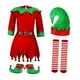 thumbnail image 1 of Conjunto de ropa de disfraz de de Navidad, accesorios para fotos, vestido elegante para adultos, disfraz para fiesta de disfraces, puesta en esce para 170cm a 180cm, 1 of 8